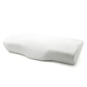 Nueva almohada cervical de onda ortopédica contorneada personalizada caliente colchones de espuma de memoria para dormir