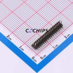 BX-PZ1.27-2-18PWZ Pin Header SMD,P=1.27mm Connector ( Pin Structure: 2x18P )( Pitch: 1.27mm )( Row Spacing: 1.27mm ) - Product Image 1