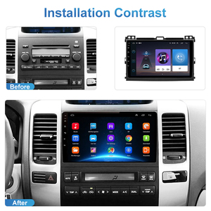 Android14 <span class=keywords><strong>Android</strong></span> Quad-core 8227 GPS NAVI Máy nghe nhạc Car DVD <span class=keywords><strong>Player</strong></span> Auto Car Stereo cho Toyota Prado 2004 2009 với Carplay <span class=keywords><strong>AV</strong></span> ra - Product Image 3
