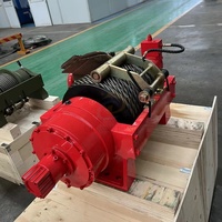 Cabrestante hidráulico de alta resistencia y gran capacidad de 10T, 15 toneladas, 20 toneladas, 25/30 t, utilizado para remolcar, rescatar vehículos, recuperar tractores y como cabrestante forestal.
