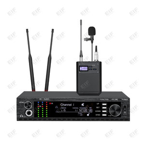 Sistema de Micrófono Inalámbrico UHF Digital Dinámico Profesional AD1 para Actuaciones, Karaoke e Iglesias - Product Image 2