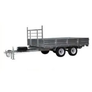 Best Sale Strong Cage ATV log trailer/heavy duty trailer/box trailer with crane Box Trailer