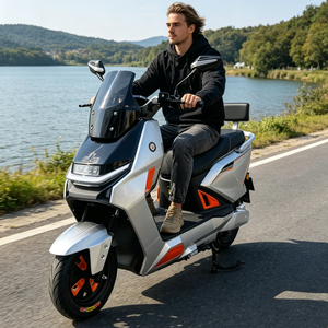 Moto électrique 72V 2000W 80 km/h, autonomie 100 km, scooter électrique haute vitesse, moto électrique pour trajets urbains - Product Image 4