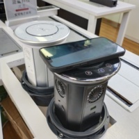 Tomada Elétrica Inteligente IP65 Wifi Padrão AU com Elevação Automática / Tomada Retrátil de Mesa