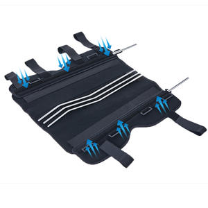 <span class=keywords><strong>Rodillera</strong></span> Deportiva Profesional para Adultos, Ajustable, Transpirable, con Bisagras, Soporte Delgado para Pierna Recta, Férula Estabilizadora - Product Image 5