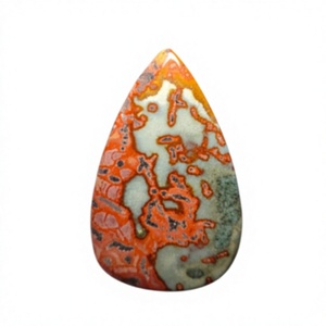 FAIJAN GEMS - Cabujón de Ágata Policromática Natural, Piedra Preciosa Suelta, Formas Mixtas, Todos los Tamaños, Cristal Pulido para Joyería - Product Image 1