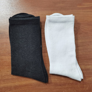 High Quality Eco Friendly Natural Hemp Fiber <strong>White</strong>/Black <strong>Socks</strong> Breathable Hemp Organic Cotton <strong>Long</strong> <strong>Socks</strong> for Men/Unisex - Product Image 6