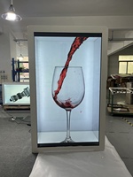 86 pouces intérieur taille humaine 3D hologramme affichage vitrine interactive armoire vidéo holographique boîte lcd transparent holobox