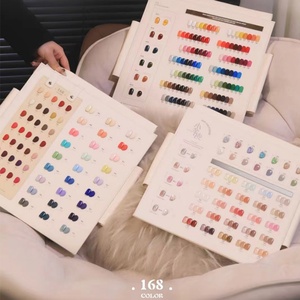 High-End 168-Color <b>Nail</b> <b>Gel</b> Polish Beautiful Salon Suit Soak-Off Art Product with Custom Logo for <b>Nail</b> Polish <b>Set</b> - Product Image 4