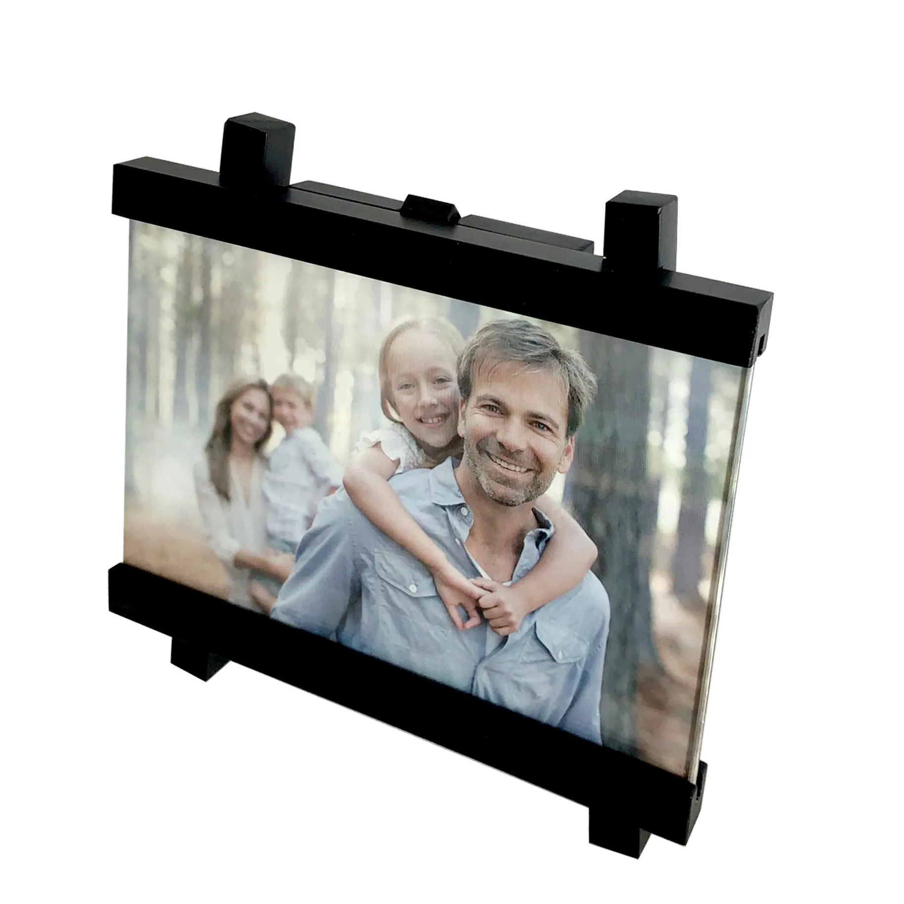 Wholesale Custom Wood Easel Style Stand Picture Frame For Home Decor