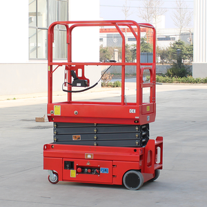 Plataforma Elevadora de Tijera Autopropulsada para Mantenimiento de Farolas Exteriores, Altura de Trabajo de <span class=keywords><strong>3m</strong></span>, Controlador Doble Eléctrico, Conveniente - Product Image 3