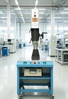 Aochuang Nouveau Soudeur Ultrasonique 15KHz pour Plastique HDPE 220V 2.6KW pour Applications Médicales, Jouets, Textiles, Tissus Non-Tissés et Construction en Acier