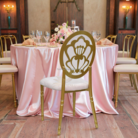 Chaise de réception mobile de luxe léger et durable pour événements de mariage, idéale pour la location et l'utilisation en villa ou appartement