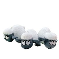 Porte-clés mignon en peluche de mouton, mini jouet en peluche doux, pendentif de sac, ornement pour enfants et adultes, cadeau, décoration