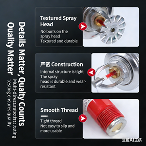 Sprinkler suspendu de <span class=keywords><strong>type</strong></span> sec de haute qualité pour chambre froide, sprinklers à baril sec pour systèmes de protection <span class=keywords><strong>incendie</strong></span> à conduites sèches - Product Image 6