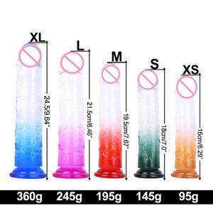 Dildo réaliste avec ventouse, gros dildos en gelée, jouets sexuels <span class=keywords><strong>pour</strong></span> femmes et hommes, pénis gros, plug anal, boutique érotique - Product Image 2