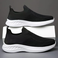 Chaussures de sport décontractées personnalisées avec doublure en peluche, surface en maille respirante, à enfiler, pour la course, baskets personnalisées, directement de l'usine