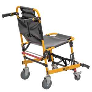 Équipement médical d'urgence manuel en aluminium et fer Dispositifs de premiers soins Civière d'escalier Chaise d'évacuation pour patient malade - Product Image 2