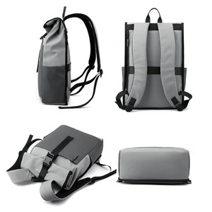 Custom <b>Laptop</b> <b>Bags</b> Waterproof Casual Sport Travel Roll Top Mochila <b>Large</b> Capacity Usb <b>Laptop</b> Backpack - Product Image 6
