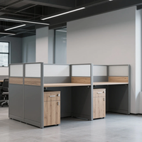 Meubles de bureau convertibles modernes de luxe de Chine écrans de séparation de bureau acoustique