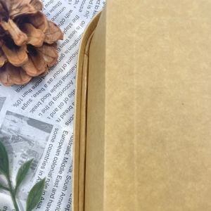 Récipient alimentaire à emporter Papier kraft étanche Emballage alimentaire rectangle Revêtement étanche sans agents fluorescents - Product Image 3