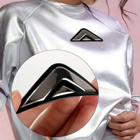 Vente en gros du fabricant Patch d'étiquette en PVC TPU en caoutchouc souple 3D personnalisé pour vêtement/sacs/chaussures