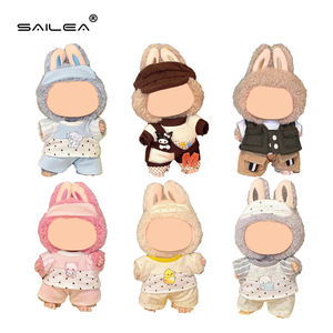 Ropa de Muñeca de Diseño de la Marca Labu SAILEA, Material de Tela, Logotipo Personalizable, Universal, Divertida, para Poses Sentadas y de Pie, con Empaque - Product Image 1