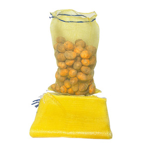 Plastic Vegetable Packing Mesh Bags For <b>Potatoes</b> Fruit Packaging Net/pe Mesh Bag/net Packing Pe Custom Drawstring Mesh Type - Product Image 1