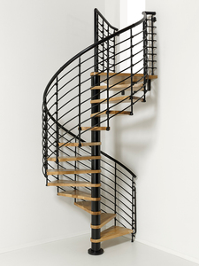 Escaliers d'intérieur préfabriqués modernes <span class=keywords><strong>Escalier</strong></span> en colimaçon <span class=keywords><strong>Escalier</strong></span> <span class=keywords><strong>extérieur</strong></span> en métal avec marches en bois <span class=keywords><strong>Escalier</strong></span> <span class=keywords><strong>extérieur</strong></span> en colimaçon en métal - Product Image 6