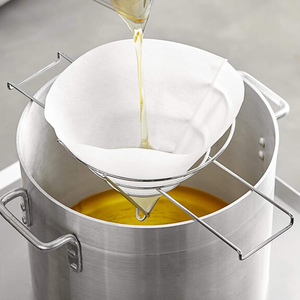 Filtro per Olio da Cucina Resistente alle Alte Temperature, Carta Filtrante per Liquidi, Tessuto Non Tessuto 25cm Disponibile - Product Image 6