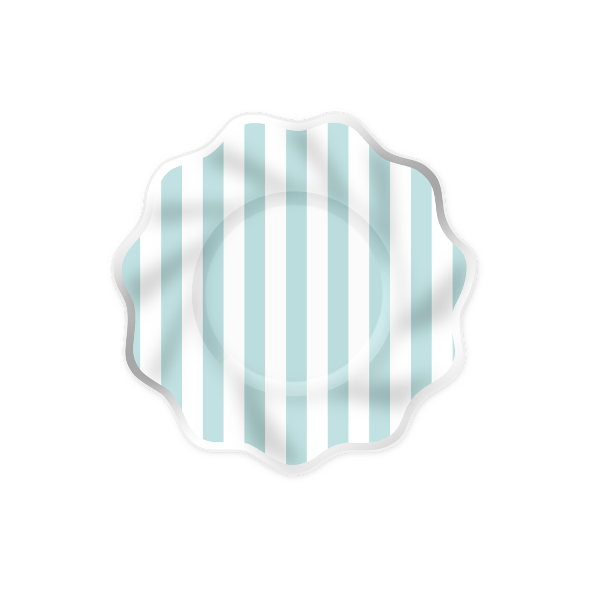 Plato de papel de 8.5 pulgadas * 8 unidades