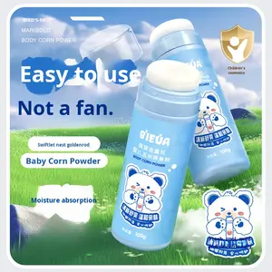 Pó Corporal de Calêndula em Pó de Milho para Bebês, Pó Fluffy Sem Talco para Bebês com Calor de Verão 100g Guangdong - Product Image 2