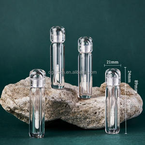 Em estoque vazio Totalmente Transparente <span class=keywords><strong>3ML</strong></span> Lip Gloss Dispensing Bottle Vazio Lip Gloss <span class=keywords><strong>Tube</strong></span> para Maquiagem Cosmética Embalagem Batom - Product Image 2