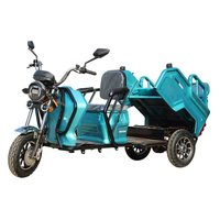 Tricycles électriques pour passagers, moteur puissant 1200w 18T/40A, prix usine EEC