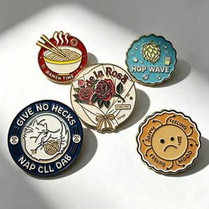 Spille per <span class=keywords><strong>beneficenza</strong></span> in smalto morbido, spille in smalto duro e morbido per souvenir di eventi - Product Image 2
