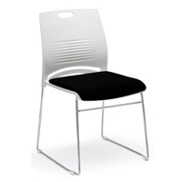Chaise d'ordinateur de personnel de bureau moderne PP maille galvanisée Tube solide renforcé chaise de négociation de formation de conférence Simple