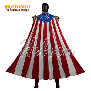 Costume de personnage Homelander 20 pour adulte, personnalisable et en stock – Short, leggings, robes, hauts en matière élastique – Unisexe pour événements d'Halloween - Product Image 4
