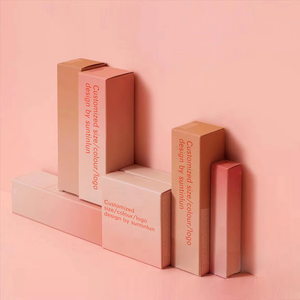 Modern Design Paper Box makeup Packaging Paper Box Pantone Custom White Oem Customized Logo Item Industrial Packing Color