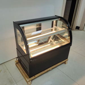 Tủ trưng bày bánh ngọt <span class=keywords><strong>mini</strong></span> có mặt kính cong bán chạy - Product Image 2