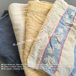 Paños de Limpieza de Algodón 100% de Calidad Superior, con Mayor Absorción, para Limpiar Maquinaria Industrial Pesada - Product Image 4