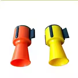 Barrière de sécurité routière rétractable avec cône supérieur rétractable |   Cône - Product Image 6