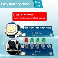 Carte de circuit imprimé BMS pour batterie au lithium, affichage de puissance 1-5S 3.7V-25.9V, carte d'affichage de puissance universelle, indicateur de niveau de batterie