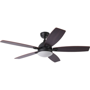 Scandinavian Home Mounted 5 Blades 42-52 Inch DC Motor Iron Frequency Mute <b>Ceiling</b> Fan with LED <b>Light</b> and <b>Remote</b> <b>Control</b> - Product Image 1