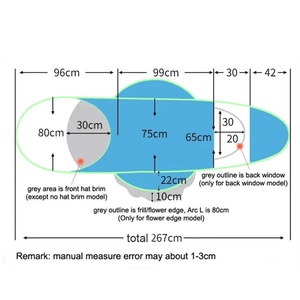 Paraguas de Viaje Manual Clásico, Universal, Completamente Cerrado, Impermeable, para Motocicleta y Scooter Eléctrico, Tela de Nailon 190T, Personalizable - Product Image 4