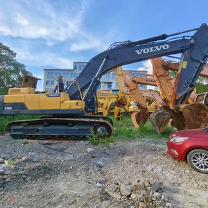 Meilleure vente : Excavatrice sur chenilles d'occasion Volvo EC480DL, moteur 270 kW, boîte de vitesses, pompe, PLC, godet de 3,8 m³, moteur haute efficacité de terrassement - Product Image 1