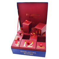 Boîte-cadeau de luxe personnalisée pour le Ramadan, calendrier de l'avent de Noël, boîte en carton avec portes magnétiques doubles
