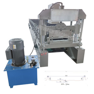 เครื่องขึ้นรูปม้วนคลิปหนีบหลังคาโลหะแบบยืนตะเข็บล็อกเอง - Product Image 1