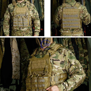 हल्के सांस लेने योग्य त्वरित रिलीज प्लेट कैरियर सामरिक बनियान बाहरी cs गतिविधियों के प्रशिक्षण के लिए - Product Image 4