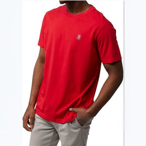 Camiseta Clásica de Cuello Redondo para Hombre, Diseño con Bordado P B, Camiseta con Patrón de Bordado de Dibujos Animados, Top de Manga Corta # PB - Product Image 6