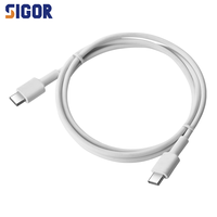 Câble de charge rapide USB-C vers USB-C PD 100W, transfert de données haute efficacité, câble de chargeur de téléphone durable, vente en gros